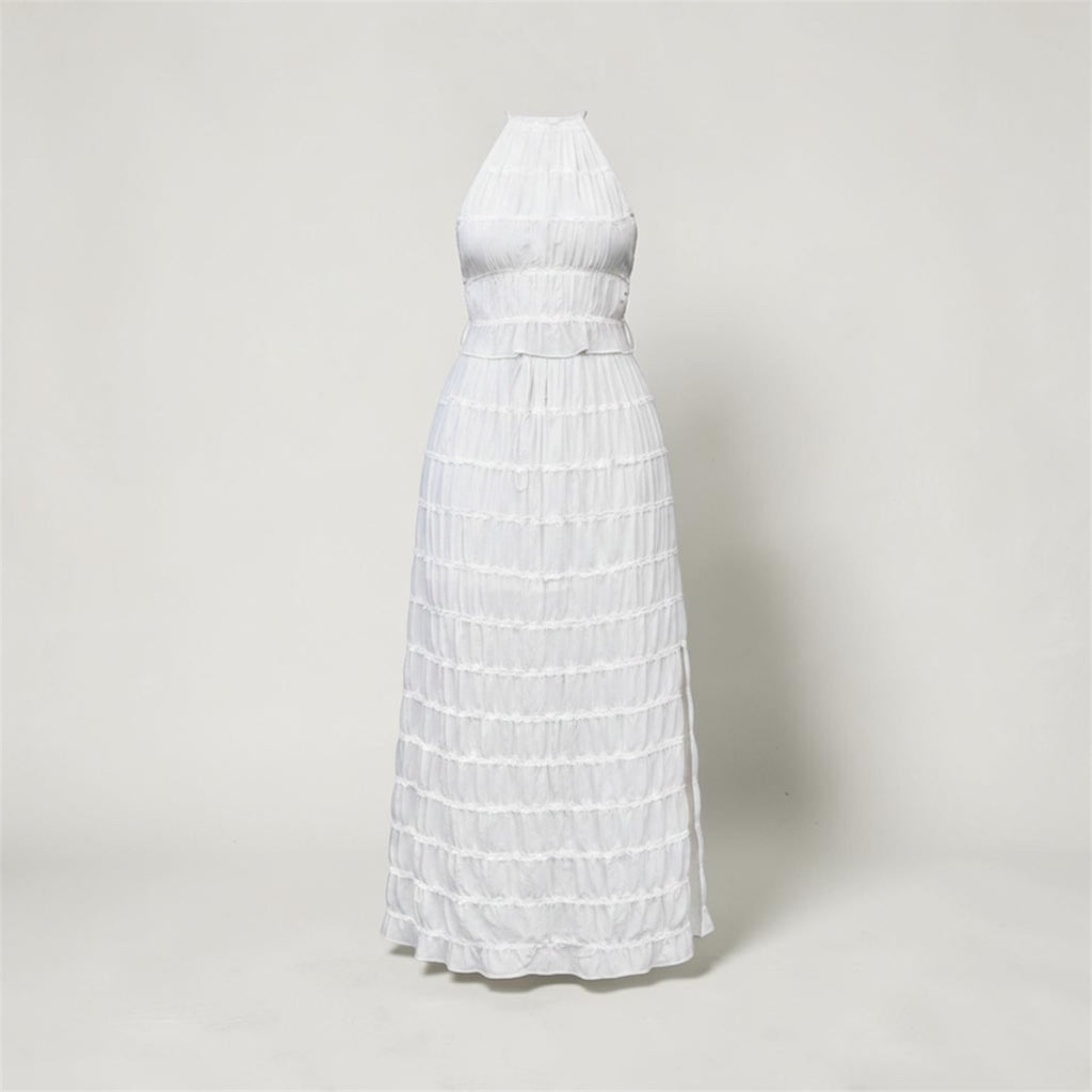 🤍 Ivory Grace Maxi Dress