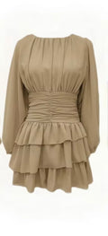 VESTIDO ESENCIA CHIC BEIGE