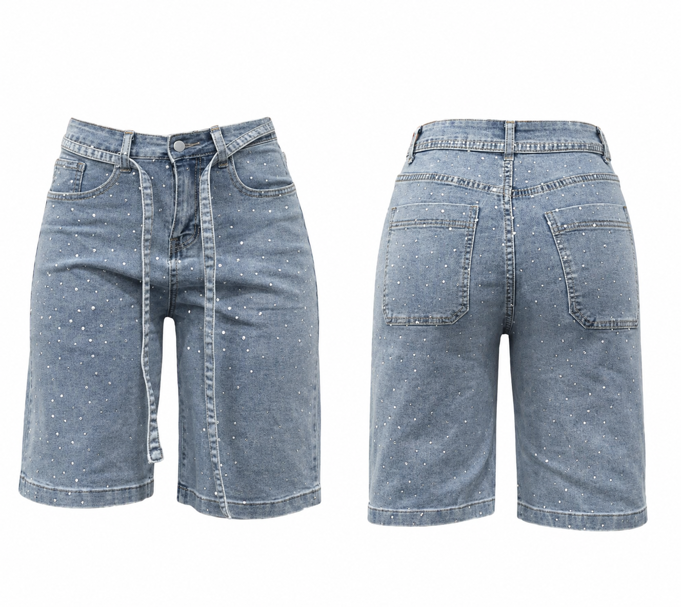 Bermuda Denim Crystal